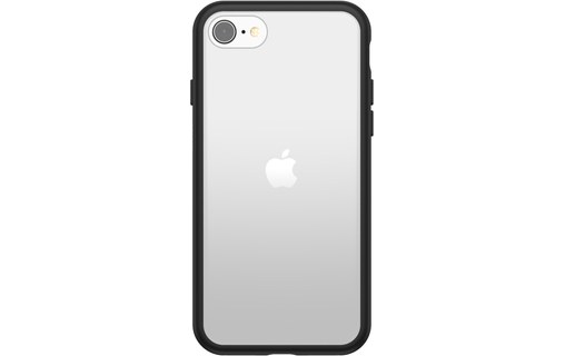 OtterBox React Series pour Apple iPhone SE (2nd gen)/8/7, transparente/noir