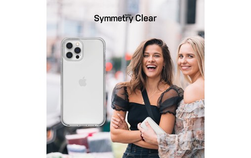 OtterBox Symmetry Clear Series pour Apple iPhone 12/iPhone 12 Pro, transparente