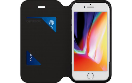 OtterBox Strada Via Series pour Apple iPhone SE (2nd gen)/8/7, noir