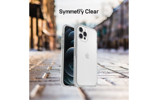 OtterBox Symmetry Clear Series pour Apple iPhone 12/iPhone 12 Pro, transparente