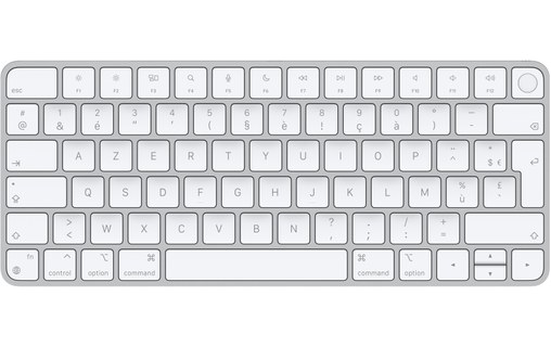 Apple Magic Keyboard avec Touch ID - Blanc - Français