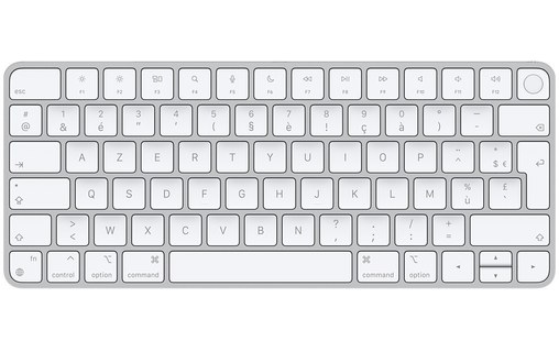 Apple Magic Keyboard avec Touch ID - Blanc - Français