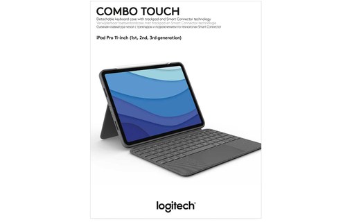Logitech Combo Touch for iPad Pro 11-inch (1st, 2nd, and 3rd generation)