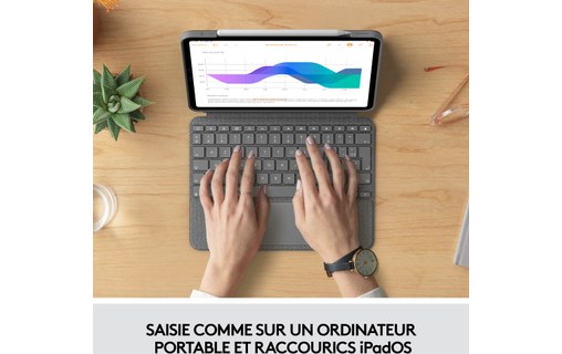 Logitech Combo Touch for iPad Pro 11-inch (1st, 2nd, and 3rd generation)