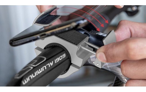 Novodio support vélo aluminium pour iPhone & smartphone