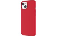 Coque pour iPhone 13 silicone magnétique (comp MagSafe) Rouge Novodio