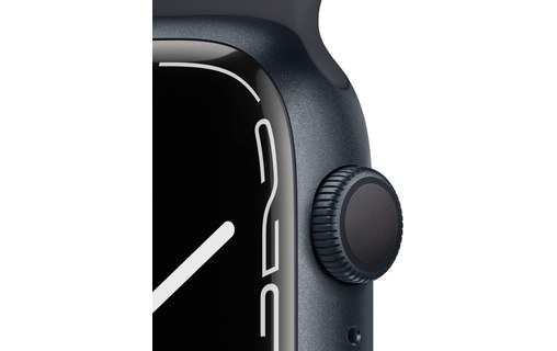 Apple Watch Series 7 45 mm OLED Noir GPS (satellite)