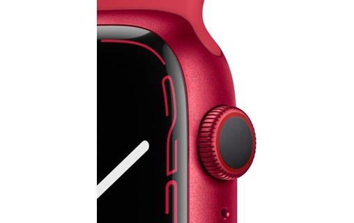 Apple Watch Series 7 45 mm OLED 4G Rouge GPS (satellite)