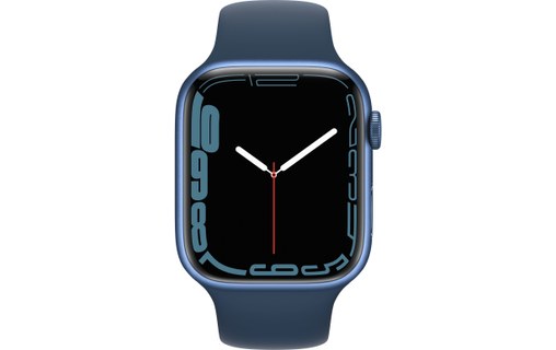 Apple Watch Series 7 45 mm OLED Bleu GPS (satellite)