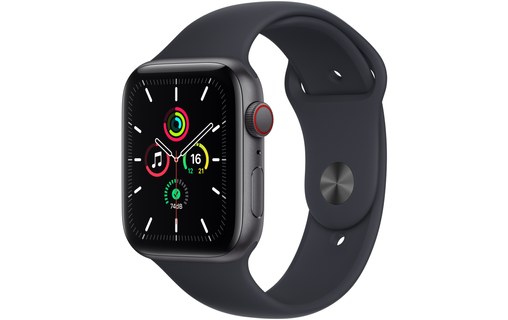 Apple Watch SE 44 mm OLED 4G Gris GPS (satellite)