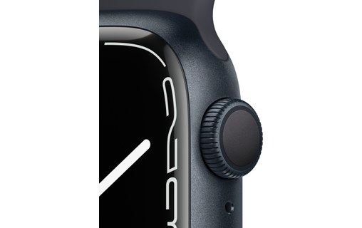 Apple Watch Series 7 41 mm OLED Noir GPS (satellite)