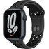 Apple Watch Nike Series 7 45 mm OLED Noir GPS (satellite)