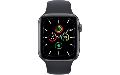 Apple Watch SE 44 mm OLED 4G Gris GPS (satellite)