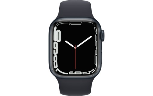 Apple Watch Series 7 41 mm OLED Noir GPS (satellite)