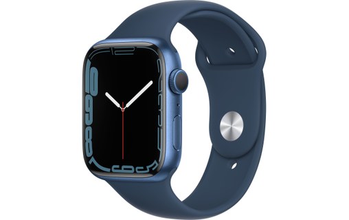 Apple Watch Series 7 45 mm OLED Bleu GPS (satellite)