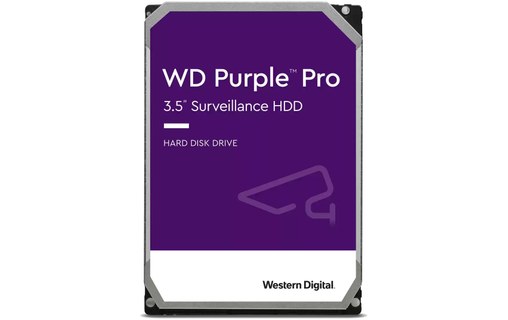 Western Digital Purple Pro 8 To - Disque dur pour Vidéosurveillance - WD8001PURP