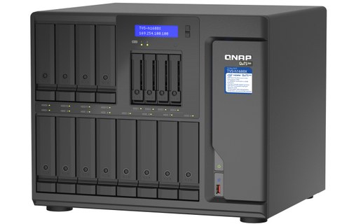 QNAP TVS-h1688X NAS Tower Ethernet/LAN Noir