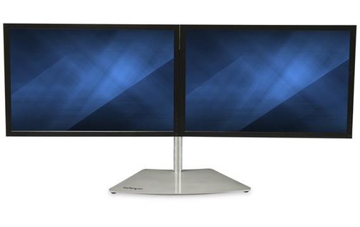 StarTech.com Bras pour écran PC double affichage à fixation horizontale - Alumin