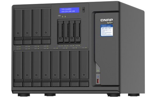 QNAP TVS-h1688X NAS Tower Ethernet/LAN Noir
