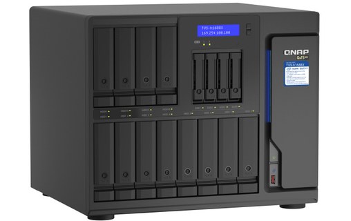 QNAP TVS-h1688X NAS Tower Ethernet/LAN Noir
