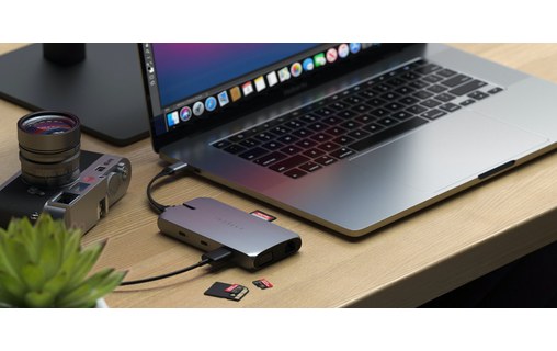 Satechi USB-C On-the-Go Multiport Adapter - Station d'accueil USB-C compacte