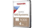 Toshiba N300 4 To - Disque dur 7200 tr/min pour NAS - HDWG440UZSVA