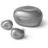 Écouteurs sans fil KEF Mu3 à réduction de bruit, Argent - Bluetooth