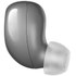Écouteurs sans fil KEF Mu3 à réduction de bruit, Argent - Bluetooth