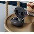 Écouteurs sans fil KEF Mu3 à réduction de bruit, Argent - Bluetooth