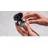 Écouteurs sans fil KEF Mu3 à réduction de bruit, Argent - Bluetooth