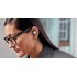 Écouteurs sans fil KEF Mu3 à réduction de bruit, Argent - Bluetooth