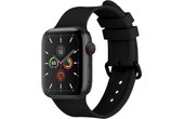 Bracelet Silicone pour Apple Watch 42/44/45 mm - Native Union Curve Strap - Noir