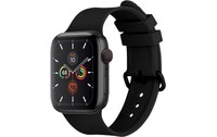 Bracelet Silicone pour Apple Watch 42/44/45 mm - Native Union Curve Strap - Noir