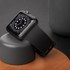 Bracelet Silicone pour Apple Watch 42/44/45 mm - Native Union Curve Strap - Noir