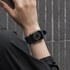 Bracelet Silicone pour Apple Watch 42/44/45 mm - Native Union Curve Strap - Noir