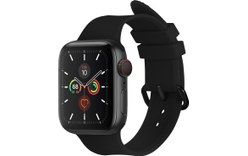 Bracelet Silicone pour Apple Watch 38/40/41 mm - Native Union Curve Strap - Noir