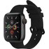 Bracelet Silicone pour Apple Watch 38/40/41 mm - Native Union Curve Strap - Noir