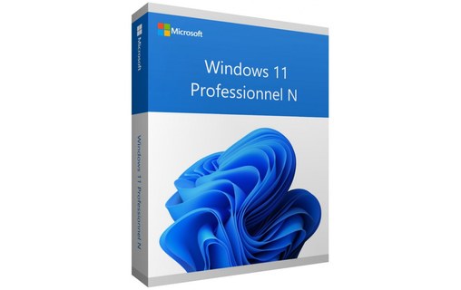 Microsoft Windows 11 Professionnel N (Pro N) - 64 bits - Clé licence à téléchar