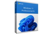 Microsoft Windows 11 Professionnel N (Pro N) - 64 bits - Clé licence à téléchar