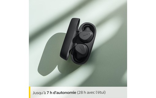 Écouteurs sans fil Jabra Elite 3 à réduction de bruit, Gris - Bluetooth