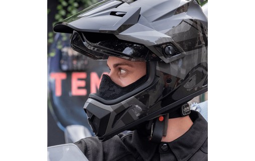 R-PUR Nano Light Noir - Masque anti-pollution FFP3 réfléchissant