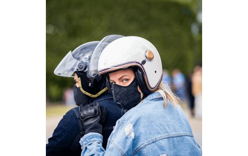 R-PUR Nano Light Noir - Masque anti-pollution FFP3 réfléchissant