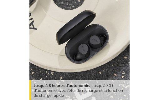 Écouteurs sport Jabra Elite 7 Active à réduction de bruit, Noir - Bluetooth