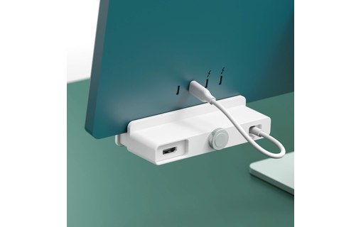 HyperDrive 6-in-1 Hub USB-C pour iMac 24" - 6 ports (USB-C / USB-A / HDMI 4K)