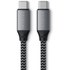 Câble Satechi USB-C vers USB-C 100 W USB 2.0 - 2 m - Gris