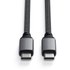Câble Satechi USB-C vers USB-C 100 W USB 2.0 - 2 m - Gris