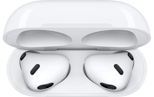 Écouteurs sans fil Apple AirPods (3e génération), Blanc - Bluetooth