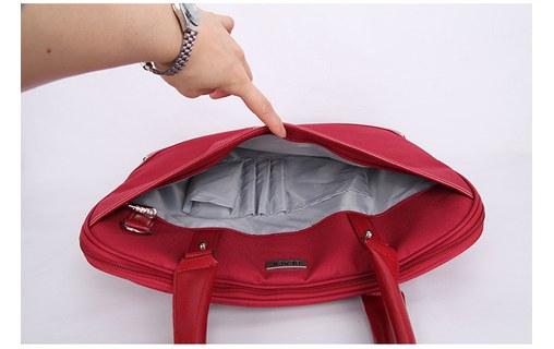 Sac cabas pour MacBook Pro 13" à 16" ou ordinateur portable 15" - Rouge