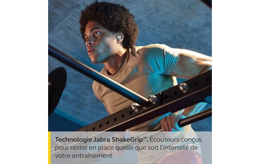 Écouteurs sport Jabra Elite 7 Active à réduction de bruit, Menthe - Bluetooth