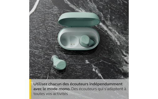 Écouteurs sport Jabra Elite 7 Active à réduction de bruit, Menthe - Bluetooth